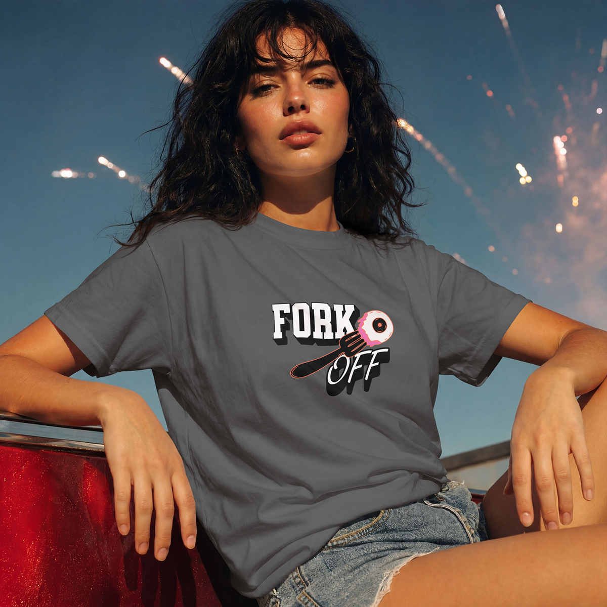 Fork off T shirt